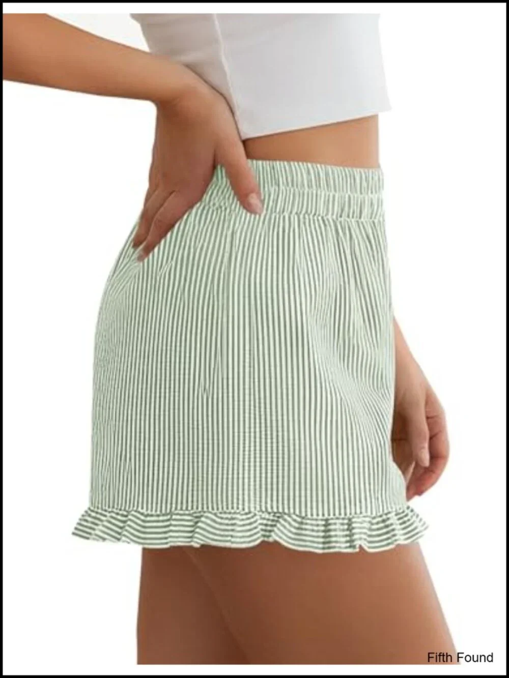 Striped Boxer Shorts with Pockets - Soft Lounge Pajama Bottoms